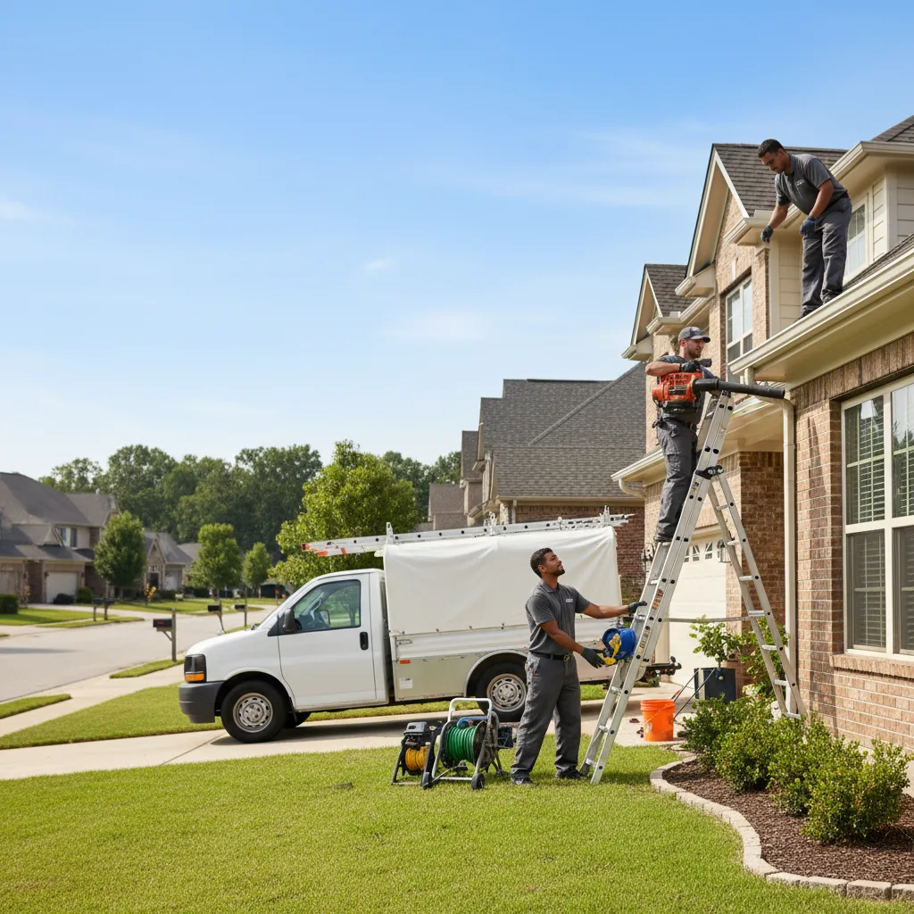 Home Gutter Service in Jamestown, LA near me